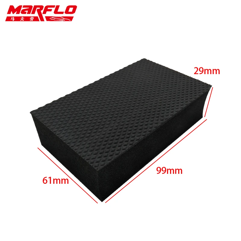  Marflo Car Care Paint Cleaner Magic Clay Bar Block Speed Clay 2.0 use before Car Wax and Car Coatin