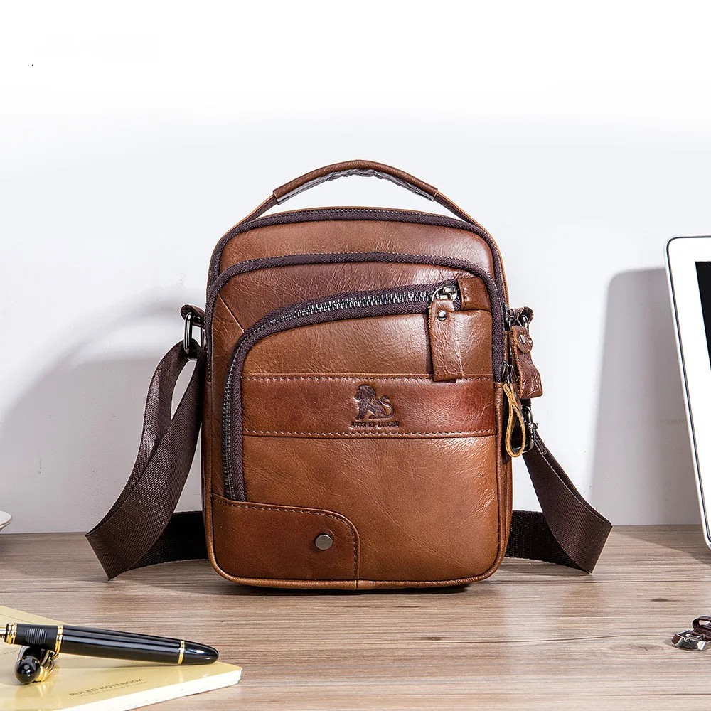 الرجال Crossbody حقيبة كتف الرجال جلد البقر حقيبة ساعي الذكور يد مقبض سستة عارضة حزمة الرجال Crossbody حقيبة كتف الرجال جلد البقر حقيبة ساعي الذكور يد مقبض سستة عارضة حزمة
