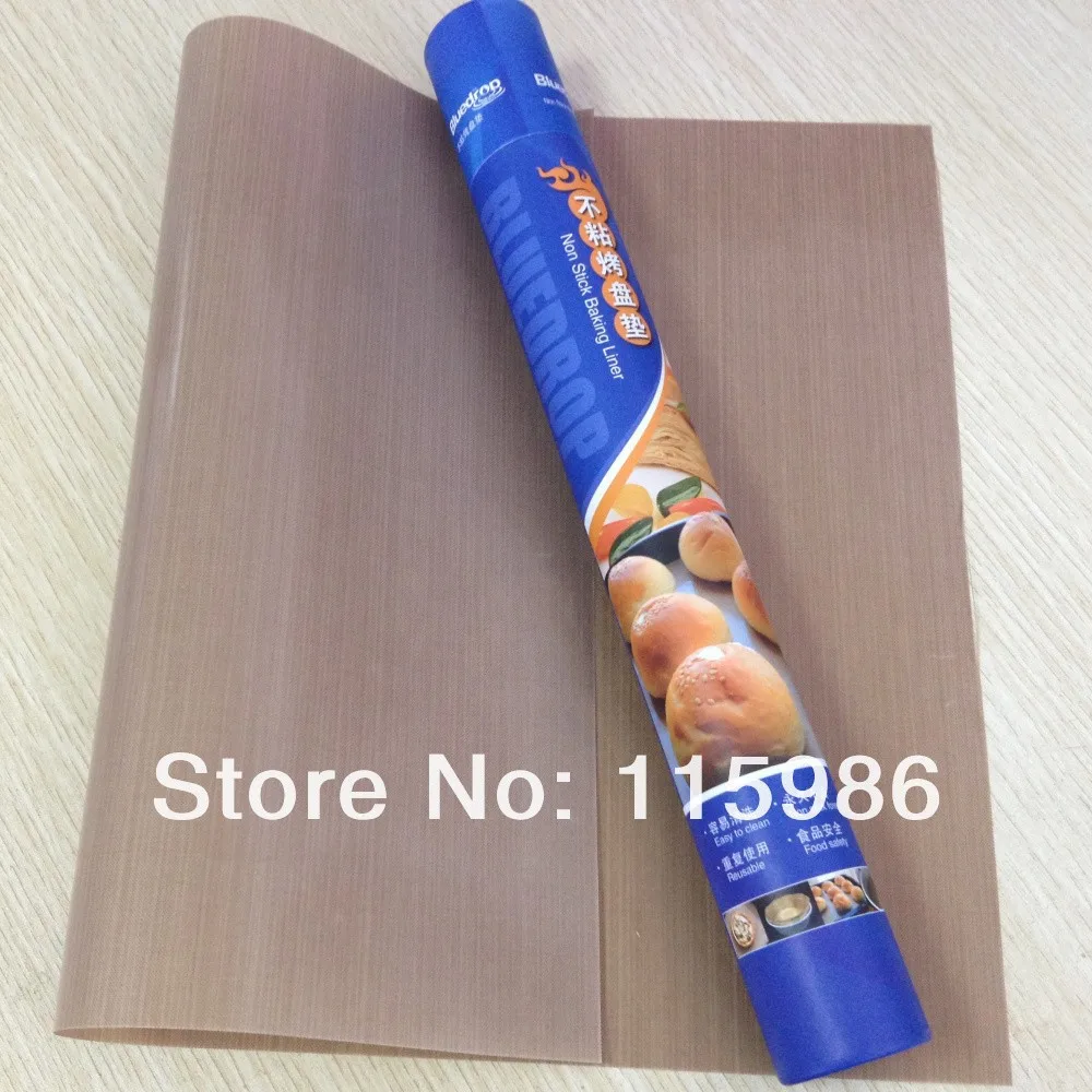 

Free shippig 12"x40" Non stick PTFE oven liner Easy to use and clean reusable baking sheet for bread baking Biscuit baking tools