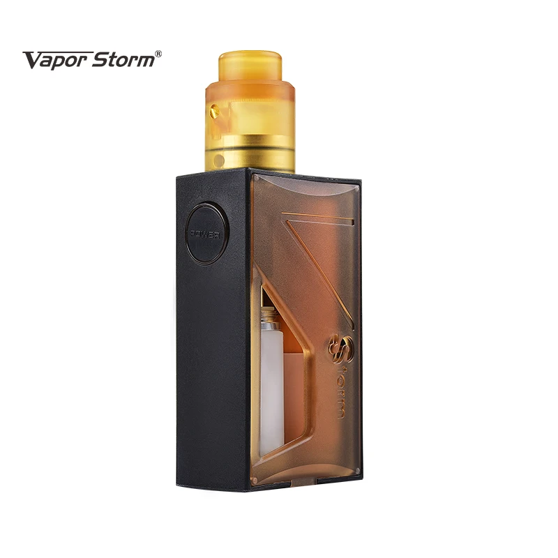 

Vapor Storm Raptor Squonk bf Box Mod 5ml Bottom Feeding RDA Tank Electronic Cigarette Mod Safe Vape Firmware Support 18650/20700