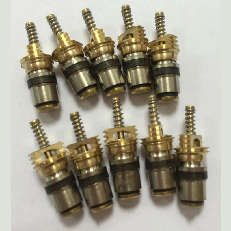 100PCS Valve Core Car Auto Air Conditioning A/C System R134a For Volvo/Ford/Regal/Picasso/Citroen/Fukang/Elysee/Mondeo | Автомобили и