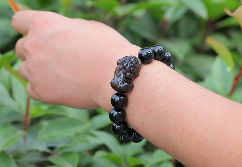 Pure Black Obsidian 19