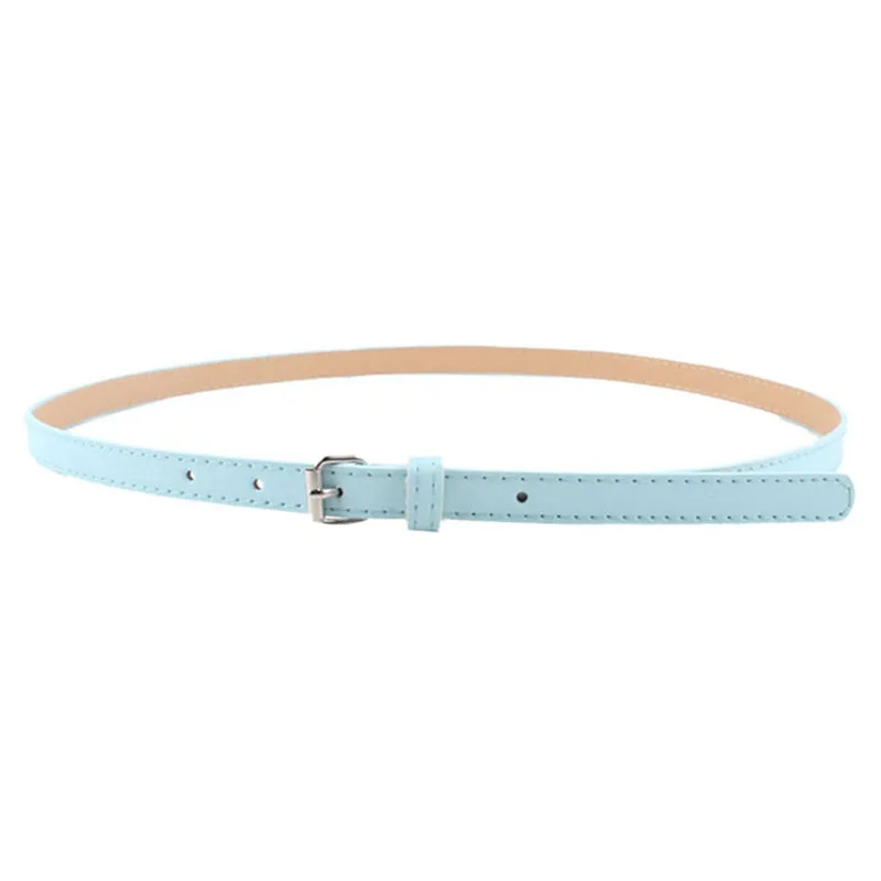 Woman Girl Candy Colours Strap Belt Waistband For Dress Shirt Leather Belt Waistband leather belts for women 40FE0209
