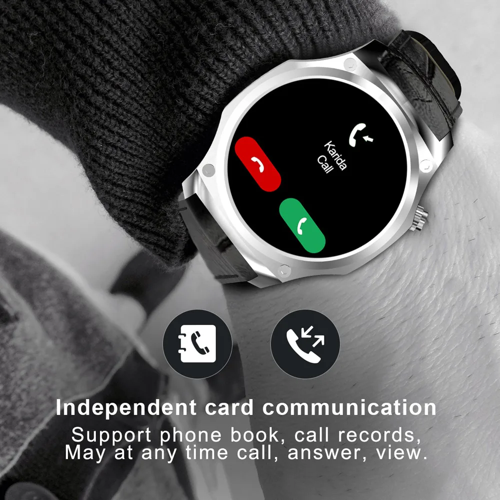 

Bluetooth multi-function intelligent Watch Bluetooth 3G Android 5.1 Smart Watch SIM Phone 1+16GB Quad-core WIFI O.24