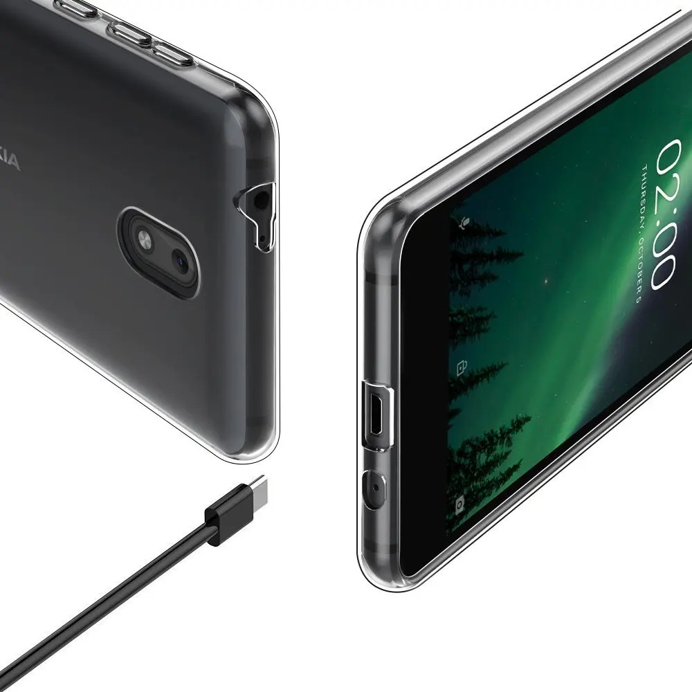Оригинальный чехол для Nokia 1 2 3 5 6 7 8 9 X5 X6 X7 2018 plus прозрачные мягкие тонкие чехлы из
