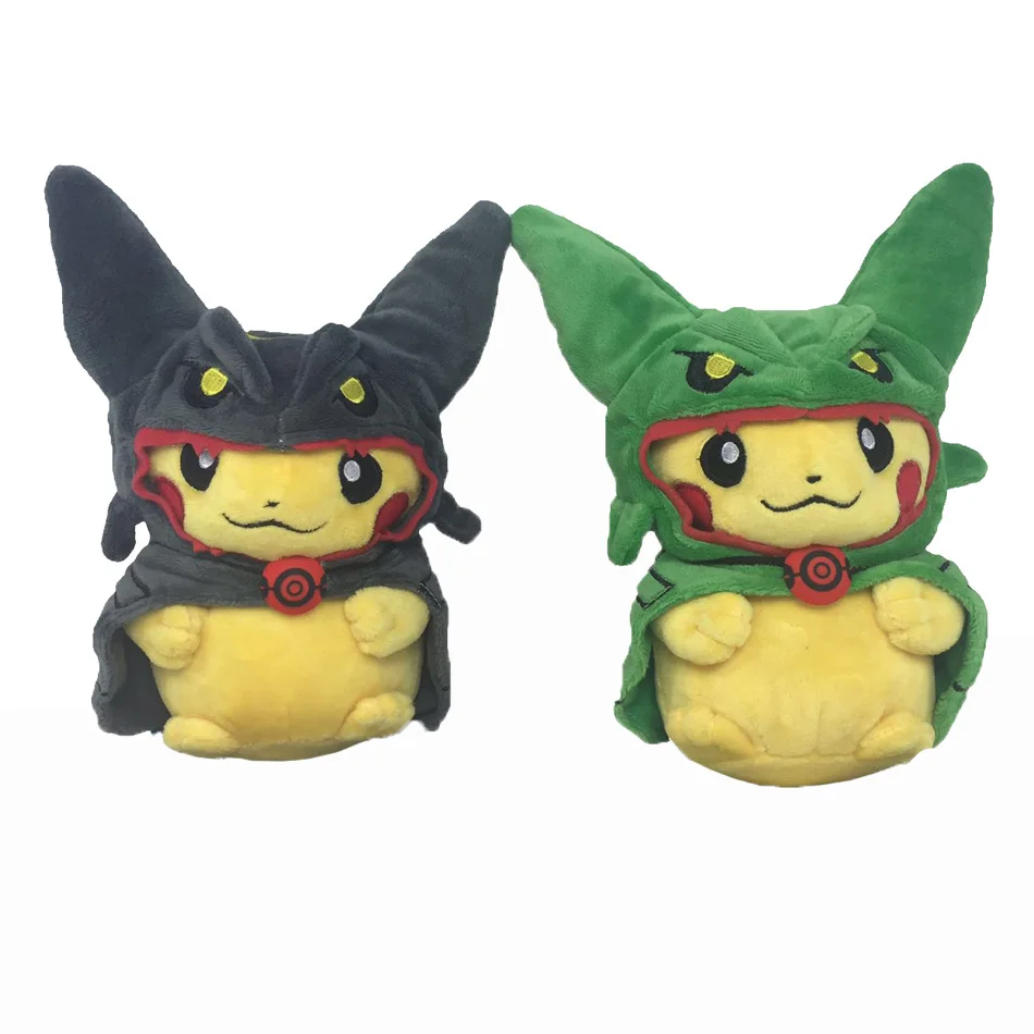 pikachu rayquaza plush