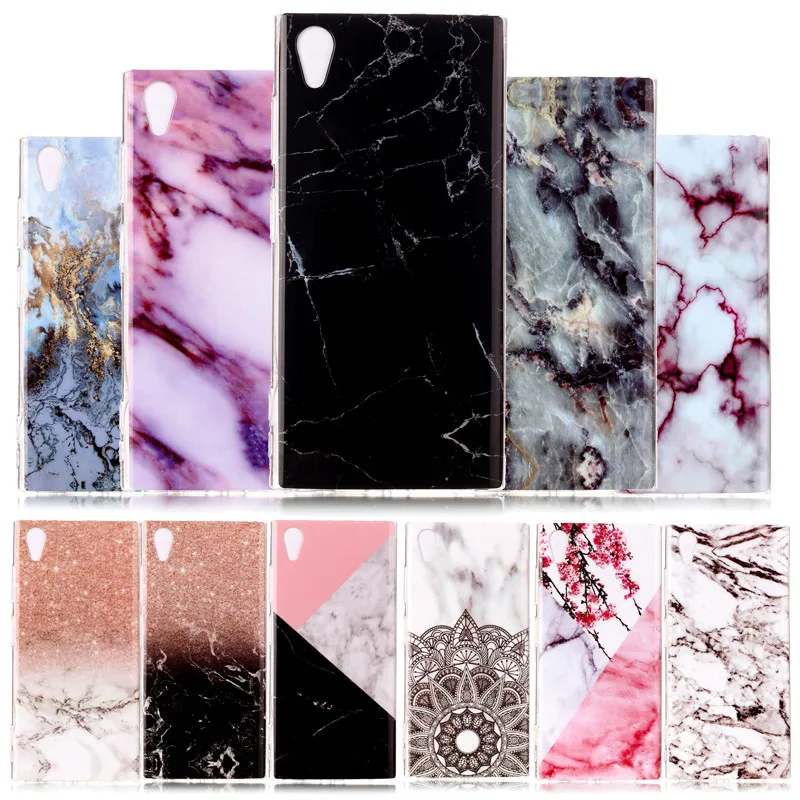 

SuliCase For Funda Sony XA1 Plus G3412 Case Silicon Luxury Marble Soft TPU Cover Phone Case For Coque Sony Xperia XA1 Plus Capa