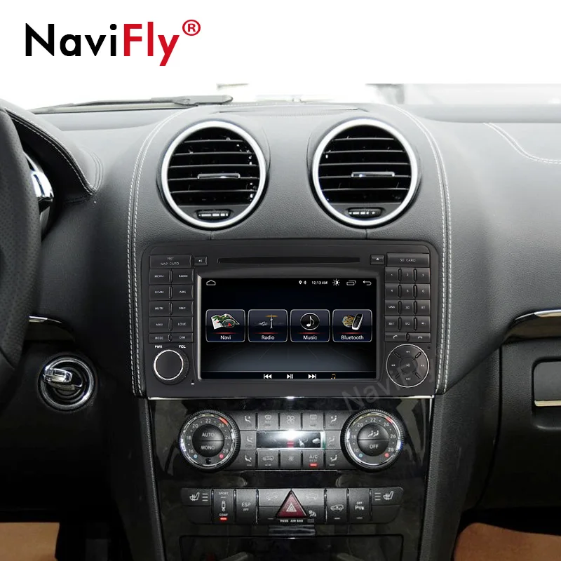 Sale Android 8.1 2din Car dvd player GPS Navigation For Mercedes Benz ML CLASS W164 ML300 ML350 ML500 GL X164 GL320 Radio Map Canbus 5