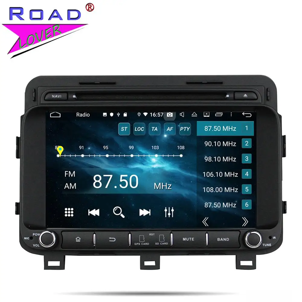 Sale Car Radio Android 9.0 Head Unit DVD Player Auto For KIA K5 Optima 2014 Stereo GPS Navigation Navi 2 Din HD Screen Autoradio 4