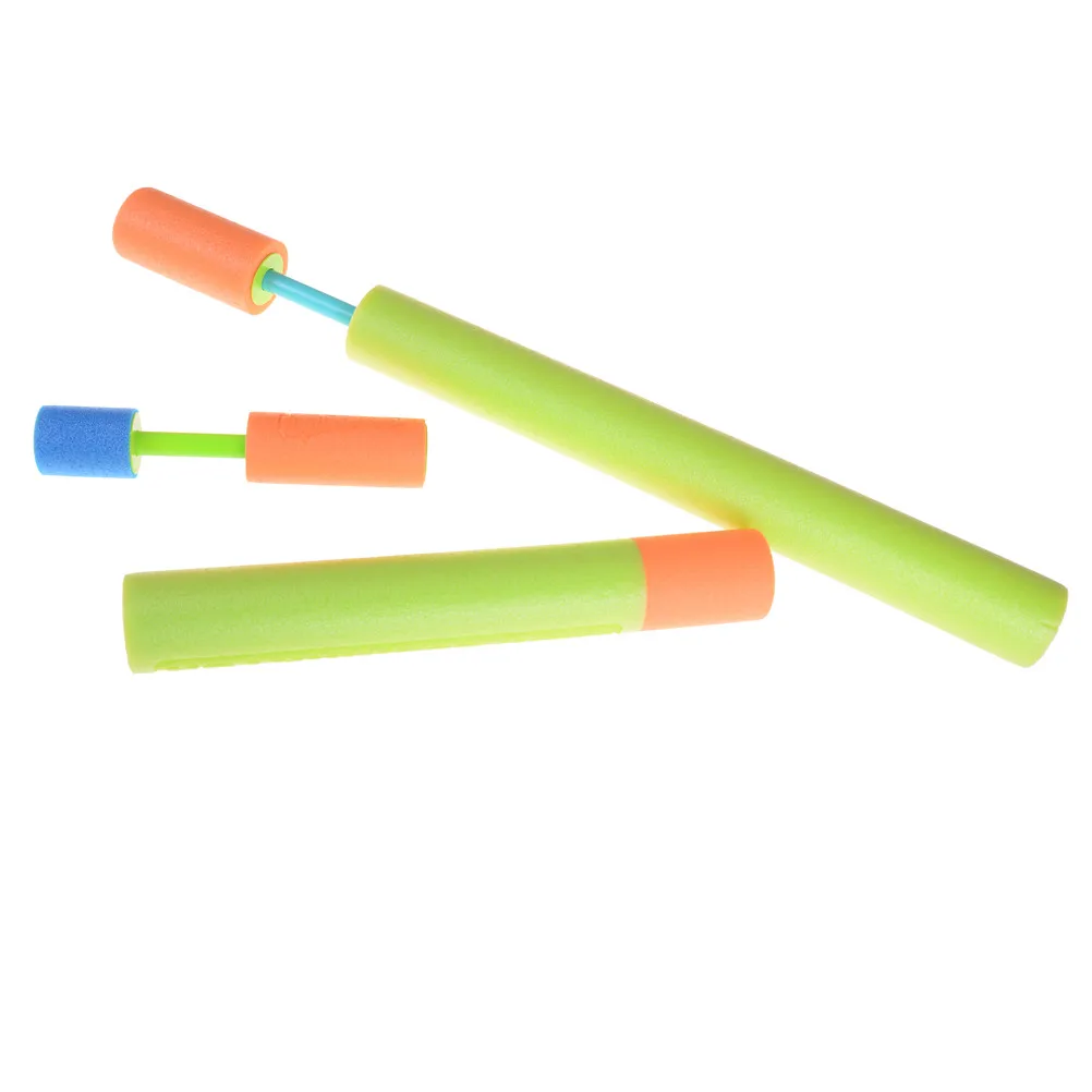 Straight Tube Foam EVA Material Pump Type Water Cannon Water Gun Summer
