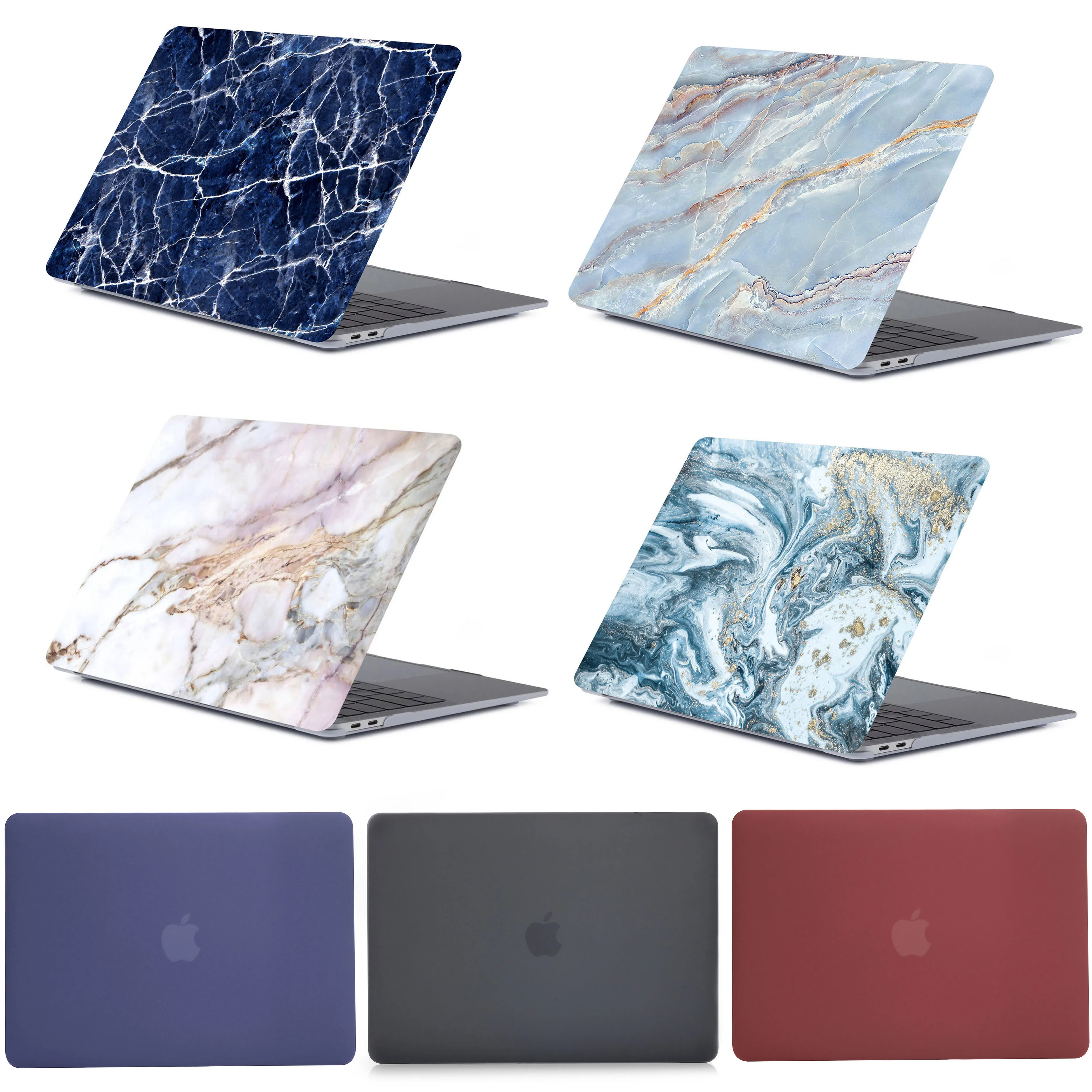 

Marble Pattern Laptop Case For Apple MacBook Pro Retina Air 11 12 13 15 inch,for mac new Air/ Pro 13.3 15.4 A1932 A1707 shell
