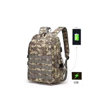 

Large Capacity Molle Tactical Backpack Army Military Assault Bag Outdoor Laptop Computer School Gaming Bag Camouflage Player Bag