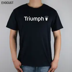 Triumph International логотип Футболка Топ из лайкры и хлопка Для мужчин футболка