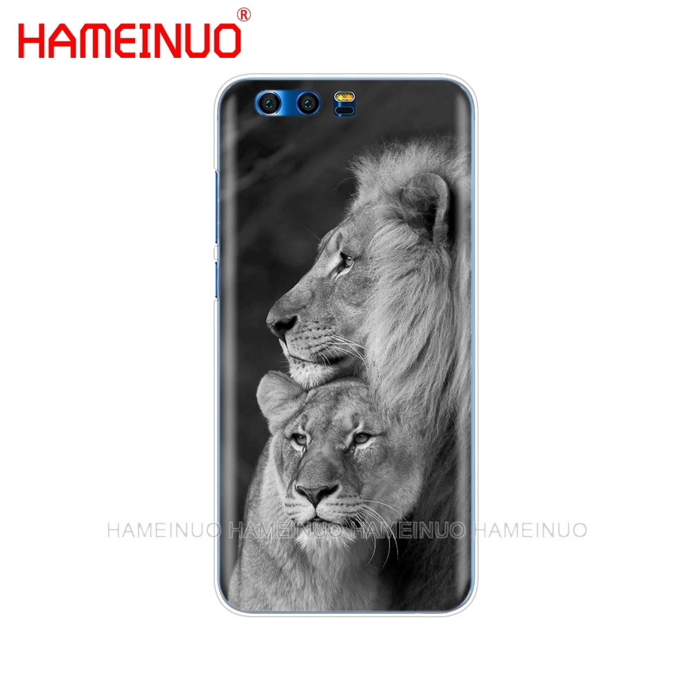 Модный милый чехол для телефона с изображением Льва и тигра HAMEINUO Huawei Honor 10 V10 4A 5A 6A