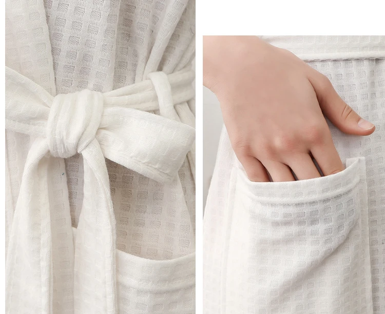 Men Woman Bathrobe Dressing Gown Plus Size M XL XXXL Lovers Summer Male Female Lounge Robes Nightgowns Couple Autumn Robe       34 (4)