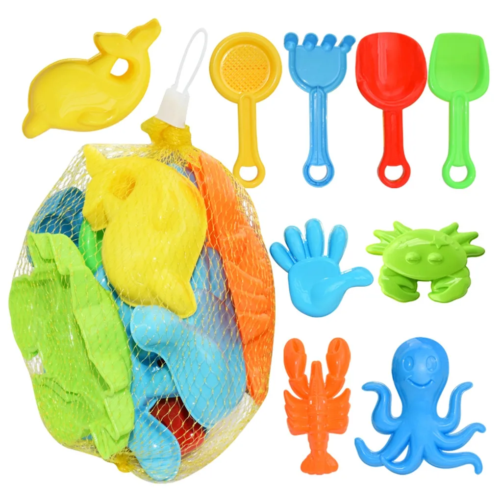 Игральные игрушки, набор разноцветных песочных игрушек, лопатка-грабли, игровой песок, водные инструменты для детей, песчаная пляжная игрушка для детей, песочница k503