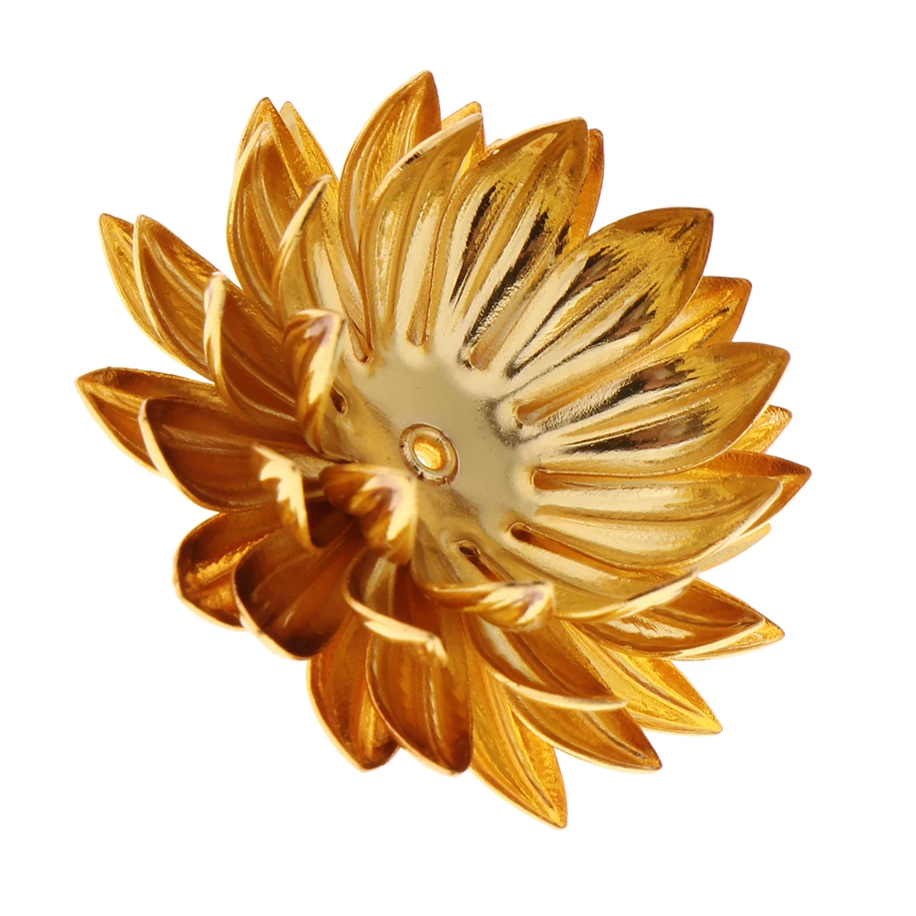 1 piece copper flower for bead cap flatback embellishment decors