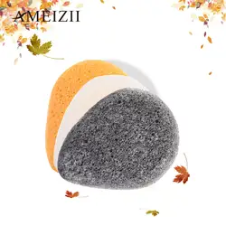 AMEIZII 1 шт. капли воды Форма лице Puff чистой губкой умывание губка для чистки лица очищающее средство