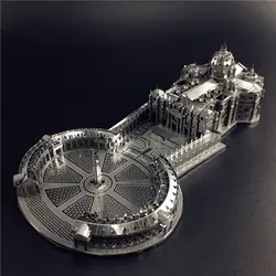 MMZ модель NANYUAN 3D металлическая модель комплект 1:1000 STPETER'S базилика сборка модель DIY 3D лазерная резка модель головоломки игрушки для взрослых