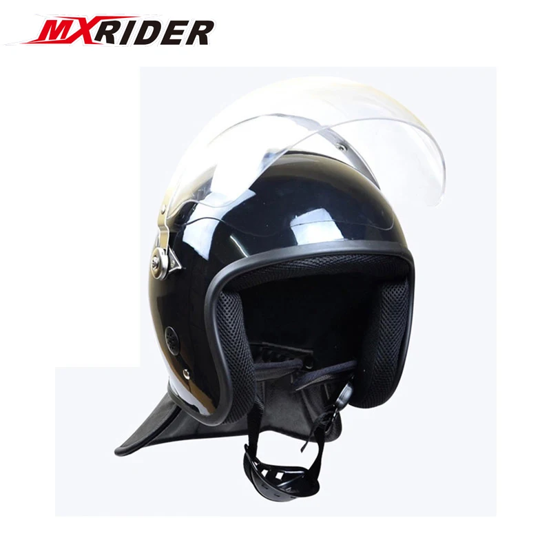 

Mounted Police Officers Riot Protection Helmet Against Falling Melee Weapons/thrown Horse Motorcycle Helmet Motocross Vintage