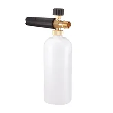 Инструмент для мытья автомобиля, распылитель воды, пистолет для мытья под давлением, совместимый со снежной пеной, бутылка, 1л