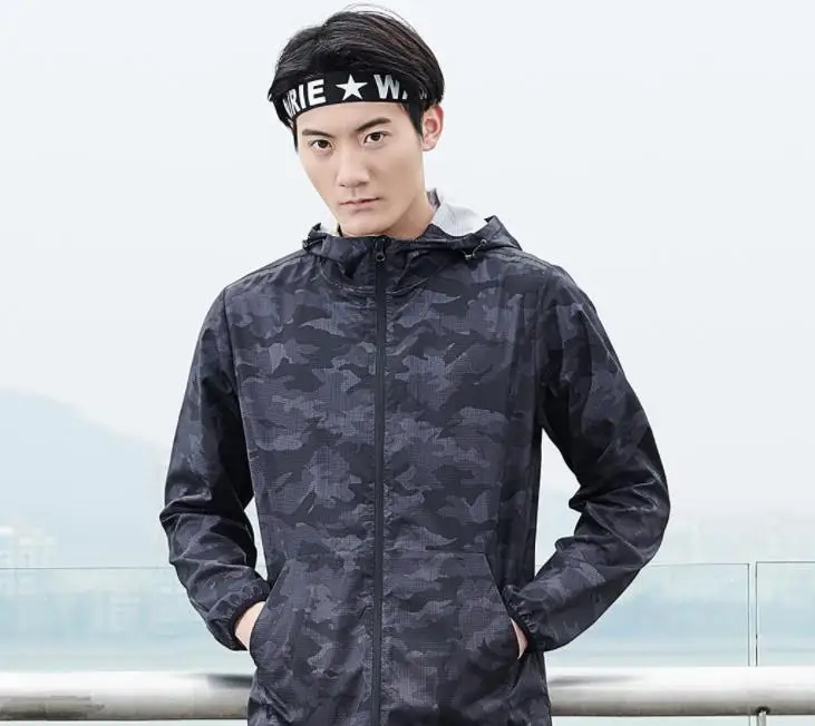  2019 new Xiaomi Mijia men's trend camouflage quick-drying jacket 2 colors for choose suit for men