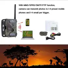 New MMS GPRS SMS Trail Game Scouting Wildlife Hunting 12MP HD Digital Camera Rain-proof 940nm IR LED Video Recorder