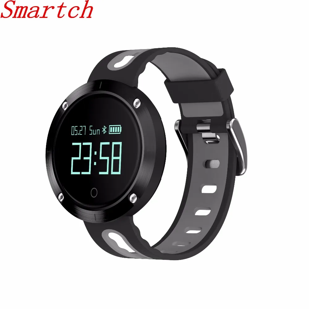 

Smartch New DM58 Smart Wristband Heart Rate Monitor Blood Pressure IP68 Waterproof Smart Bracelet Bluetooth Watch PK Xiaomi Mi b