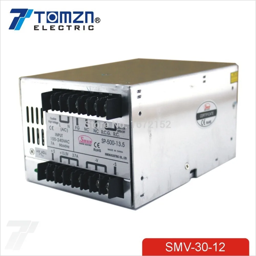 

SP500W 12V 40A with PFC Single Output Switching power supply for LED Strip light AC to DC
