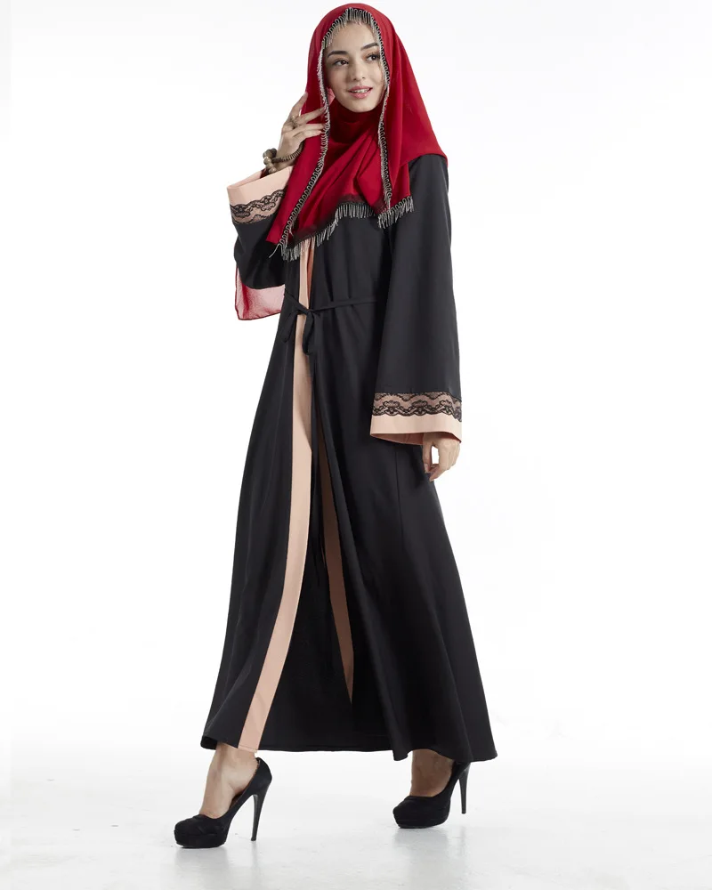 Для женщин мусульманин длинный Дубай платье марокканской кафтан джилбаба Исламская Абаи мусульманских Абаи Костюмы Турецкий Арабский