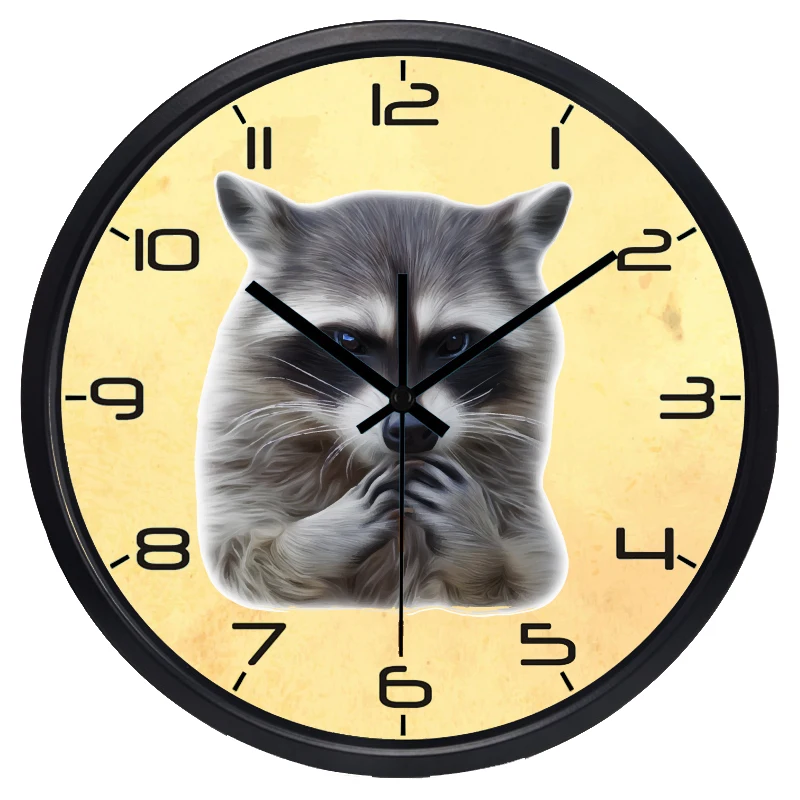 Gallon Bear Wall Clock No Ticking Sound Slientin Wall Clocks from Home