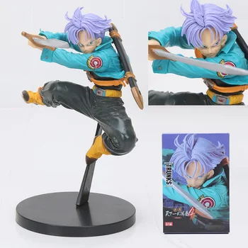 

16cm Dragon Ball Z Budokai 4 SCultures Future Trunks Tenkaichi PVC Action Collectible Model Toy Figure Super Saiyan dragonball