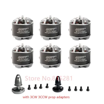 

6PCS Gleagle`s ML 2212 920KV 230W 2212 Brushless Motor with prop adapter For DJI Phantom QuadCopter F450X525 Multirotor Drone