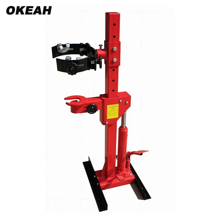 From China Automobile Shock Absorber Spring Disassembler Hydraulic Damping Spring Changer