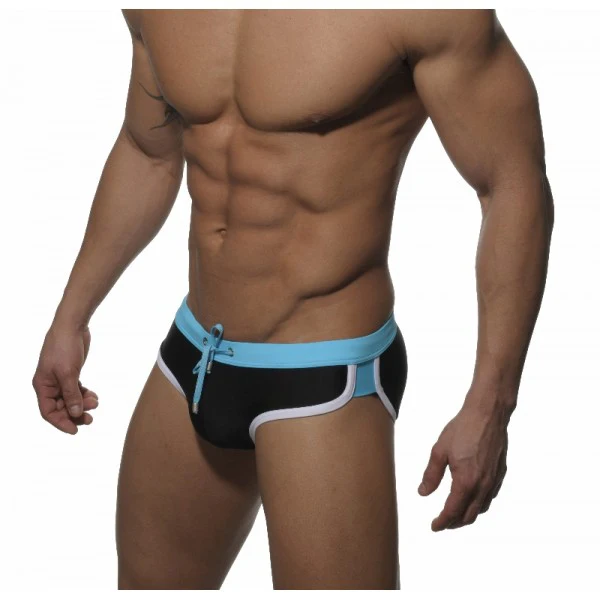 

Seobean Men Swimwear Shorts Spandex Elastic Force Swim Brief Sexy Summer Beach Swimsuit Male Swimming Trunks Underwear Pants Hot