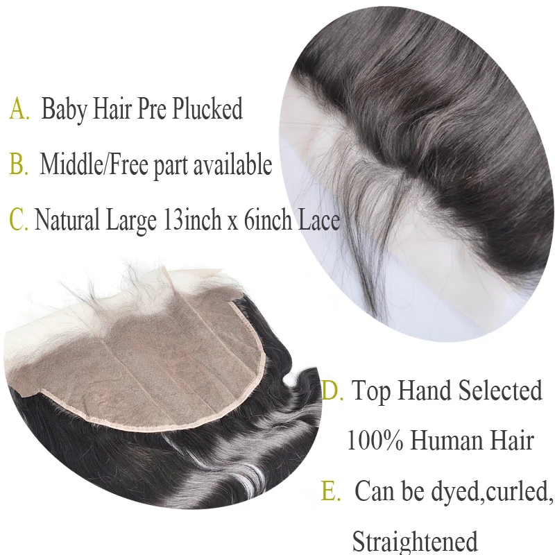 13X6 frontal