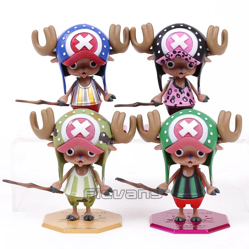 

Anime One Piece Tony Tony Chopper P.O.P Sailing Again PVC Figure Collectible Model Toy 9cm 4 Styles