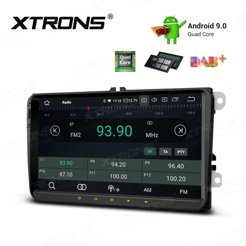 

9" Android 9.0 OS Pie Car Multimedia Navigation GPS Radio for Seat Altea 2004-2015 & Altea XL 2007-2015 Toledo 2004-2015