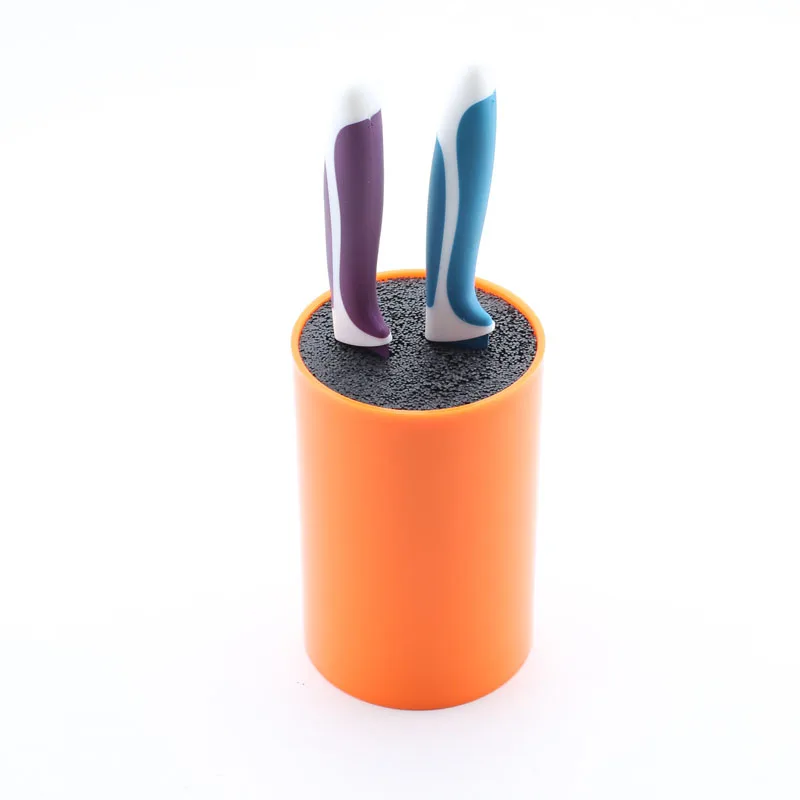 

2018 Small Knife Block Universal Plastic Grass Knife Holder Convenient for the Knife and other Kitchen tool Free Shipping