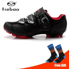 TIEBAO/Профессиональная обувь для велоспорта MTB, мужские кроссовки, женская обувь для велосипеда, самозакрывающаяся обувь, дышащая велосипедная обувь с нейлоновой подошвой из стекловолокна