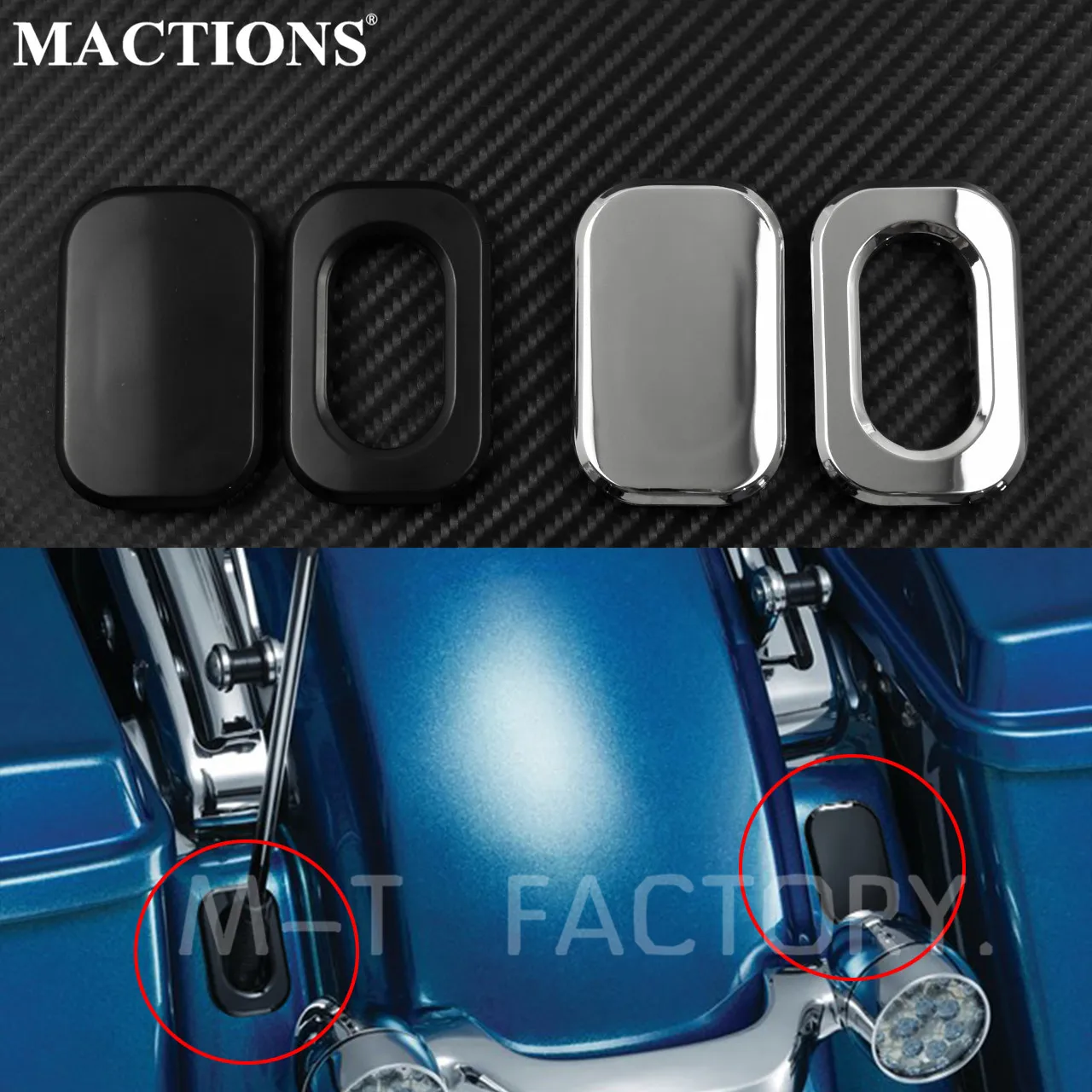 2015 Harley Davidson Road Glide Custom Chrome Fairing Grills Screens Vents