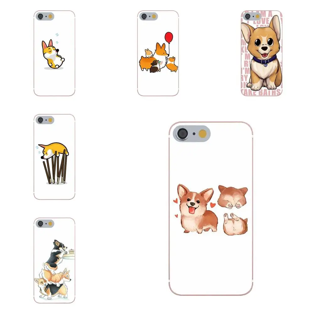 

Tpwxnx Soft TPU Phone For Xiaomi Redmi 5 4A 3 3S Pro Mi4 Mi4i Mi5 Mi5S Mi Max Mix 2 Note 3 4 Plus Welsh Corgi Pc Hard Plastic