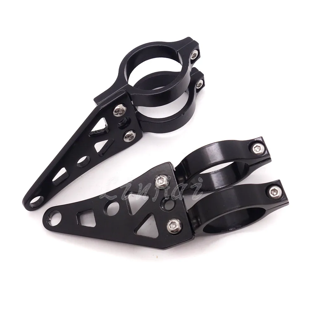 Universal 39mm Motorcycle Aluminum Headlight Mount Bracket Fork Turn