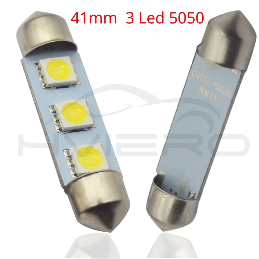 Белый автомобиль Led C5W 5050 3 Smd 3Smd 31 мм 36 мм 39 мм 41 мм Dc 12 В гирлянда внутренний купол дверной светильник, свободный светильник, Лампа сигнала поворота