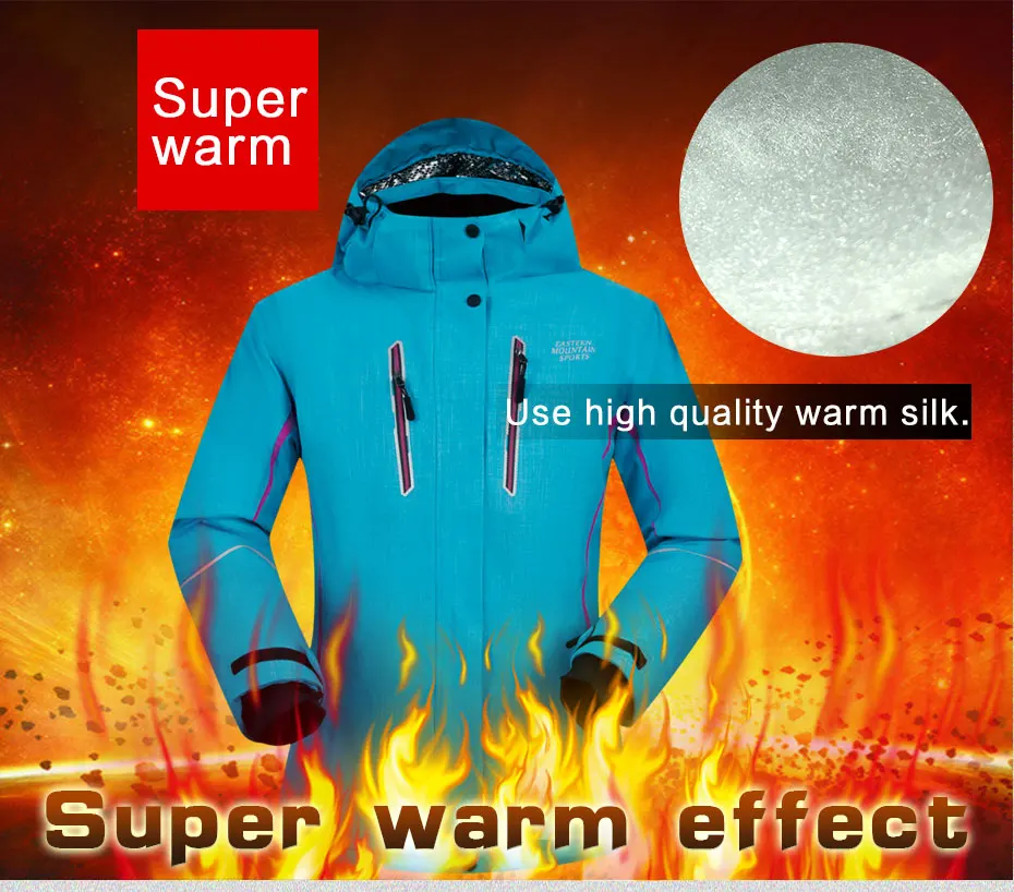 Зимняя Лыжная куртка для женщин, Брендовая женская супер теплая водонепроницаемая ветрозащитная женская зимняя куртка, Женская куртка для катания на лыжах и сноуборде