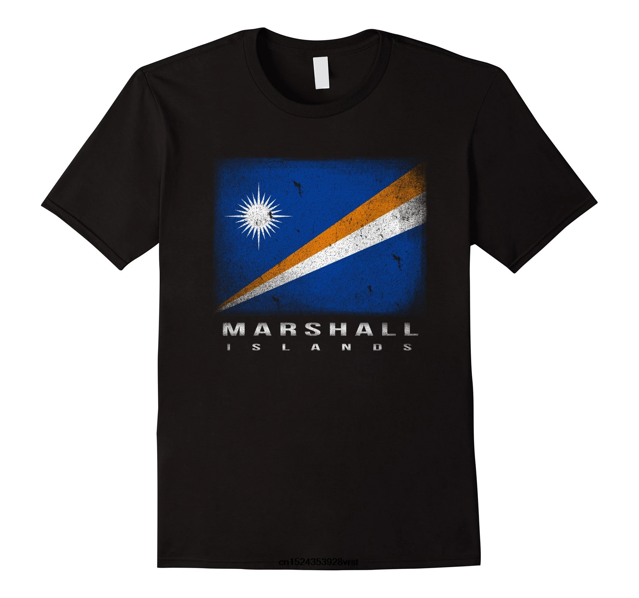 

Funny men t shirt novelty tshirt women Marshall Islands Flag T-shirt