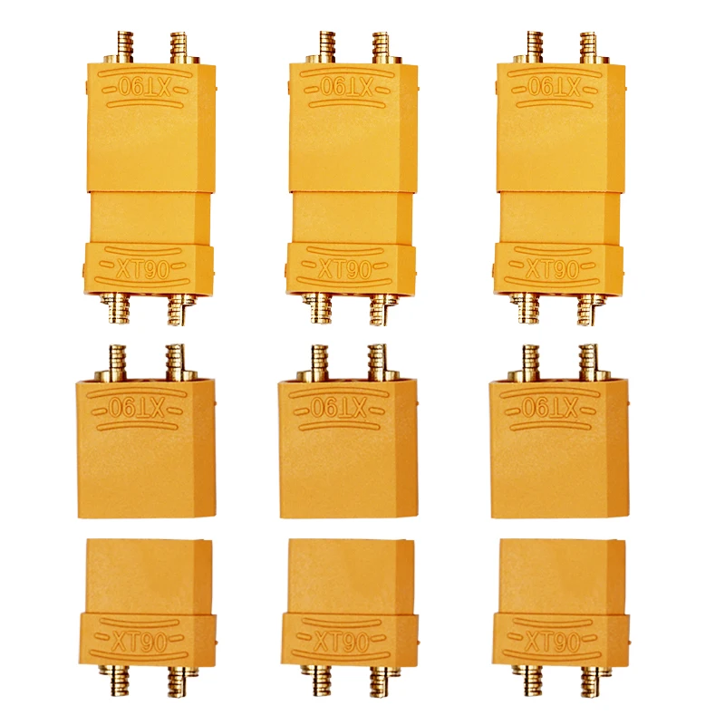 4 paris Connector Set gold plated banana plug 4 5mm Male Female XT90 font b Battery