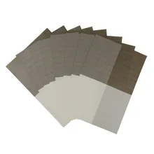 Set of 8 PVC Color Block Placemats for Dining Table Runner Linens place mat in Kitchen Accessories Cup Wine mat