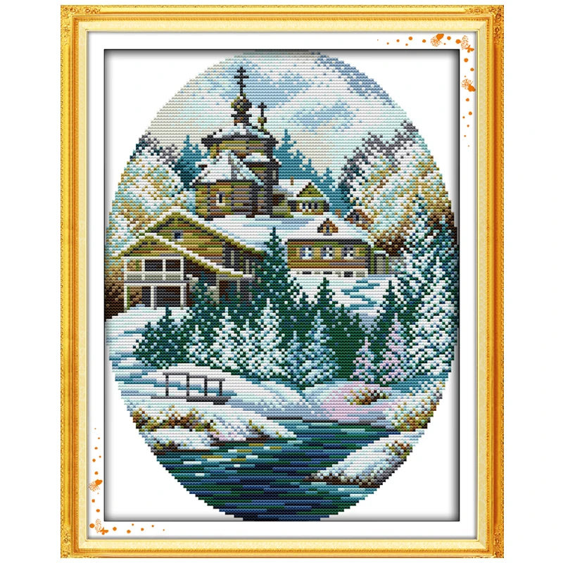 Всесезонный Набор для вышивки крестиком 11CT 14CT оптовая продажа|cross stitch set|cross