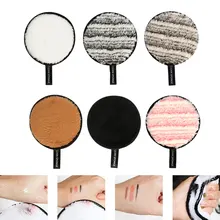 Ленивая Глубокая очистка пор волшебный удалитель губка слоеная Влажная и сухая двухсторонняя вода Очищение лица мытье лица